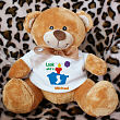 Personalized Look Who's ? Primary Teddy Bear 896693